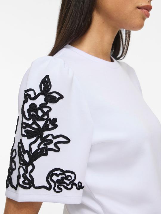 Produktbild Vila VIMIA Rundhals Sweatshirt mit kurzen Ärmeln (M)