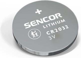 Produktbild Sencor Einmal Lithium Batterie CR2032, 2-pack (2 Stk., CR2032)