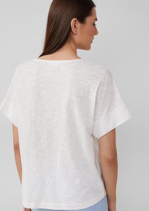 Immagine prodotto S.Oliver T-Shirt T-Shirt im Fabricmix mit Leinenanteil (36)