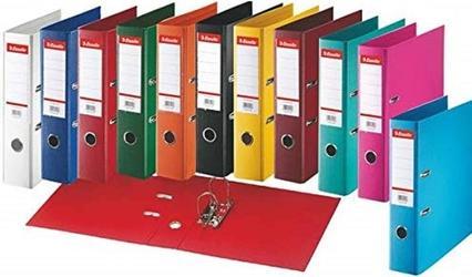 Actual product image Dymo Plastic folder standard, DIN A4, 50 mm, black cover inside and outside with PP-foil kaschie (A4, 50 mm, 1 Piece)