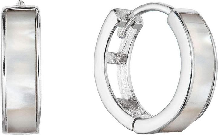 Immagine prodotto Evolution Group Incantevoli orecchini rotondi con perle 114281