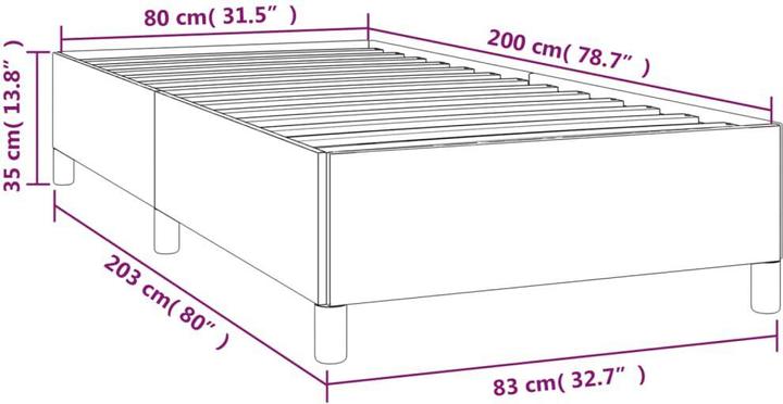 Produktbild VidaXL Nurten (80 x 200 cm)