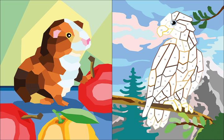 Actual product image Loewe Wir stickern nach Zahlen - Tiere