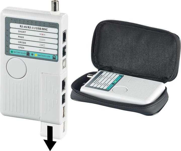 Produktbild 7links 4in1-Kabeltester mit Tasche