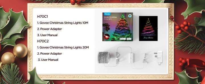 Image du produit Govee Christmas String Lights 2 - 30 Meter (30 m)