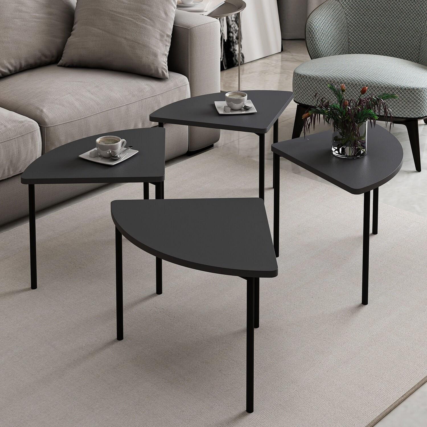 Skye Decor, Couchtisch + Beistelltisch, Emma (90 x 42 x 42 cm)