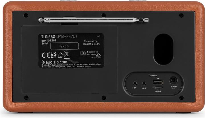 Image du produit Audizio Radio Retro (DAB+ DAB, FM, Bluetooth)
