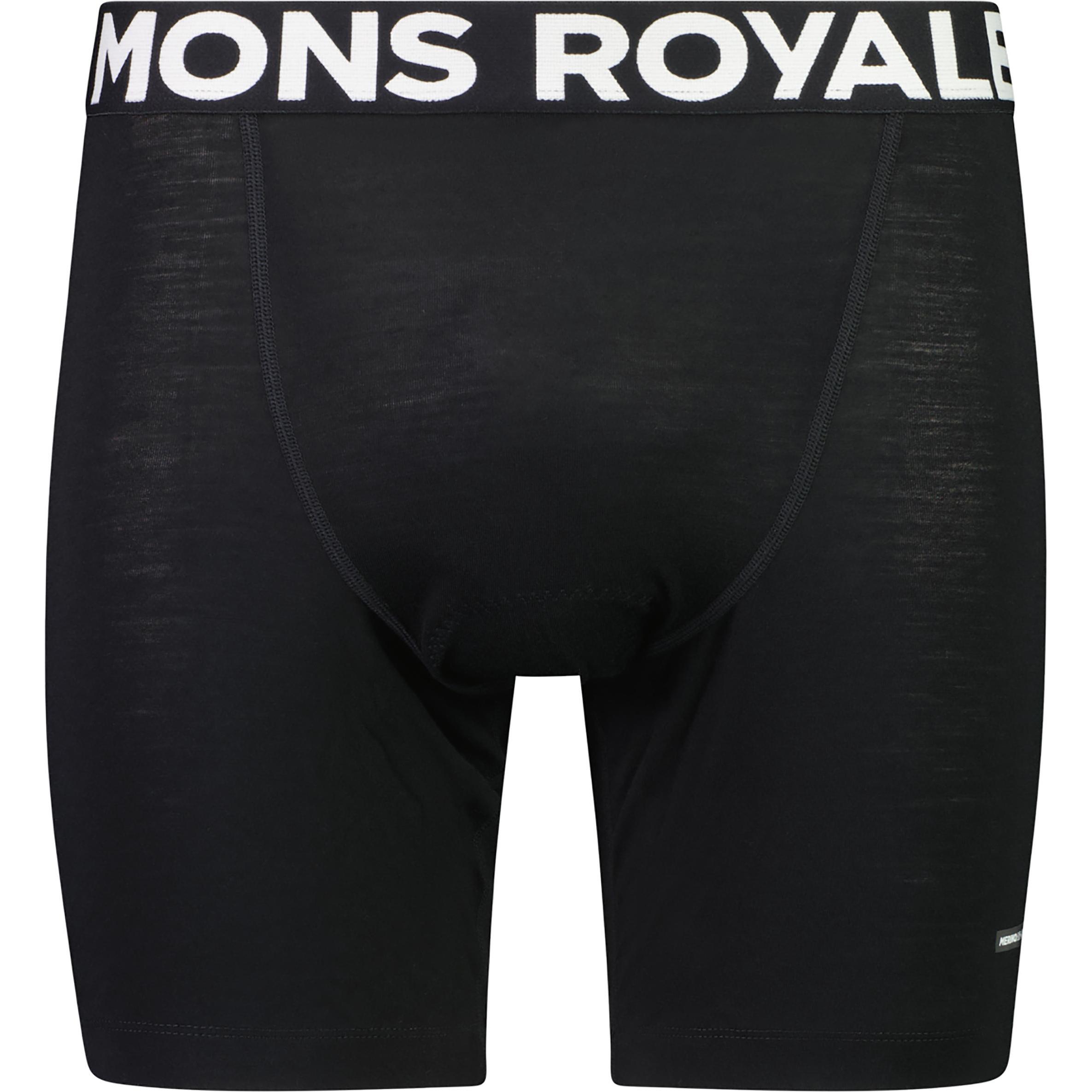 Mons Royale, Herren, Funktionsunterhose, Low Pro Merino Air-Con MTB Liner (S), Schwarz, S