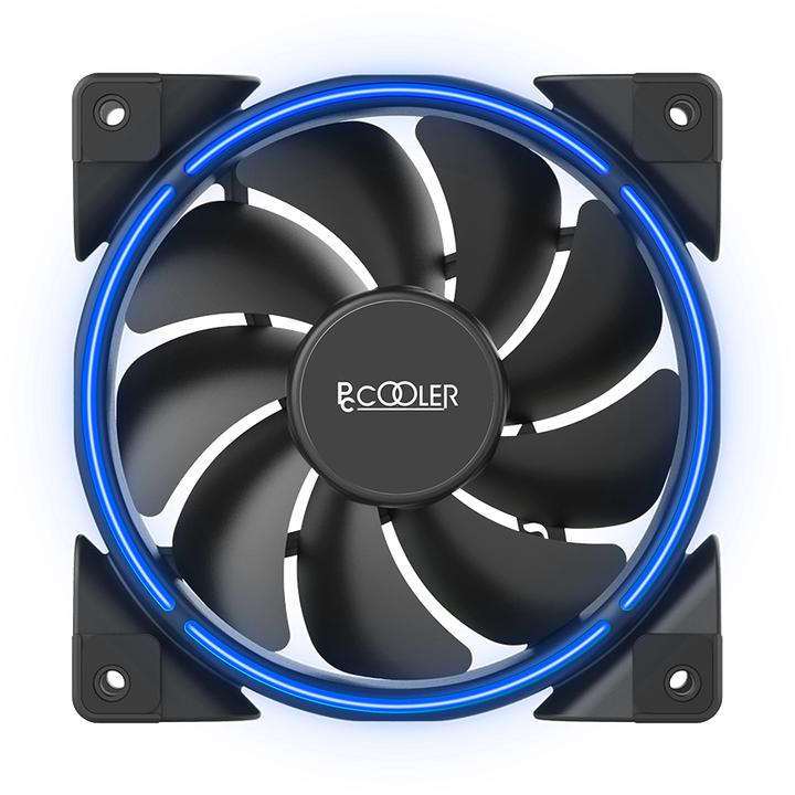 Actual product image Pccooler GI-H58UB Corona Blue (152 mm)
