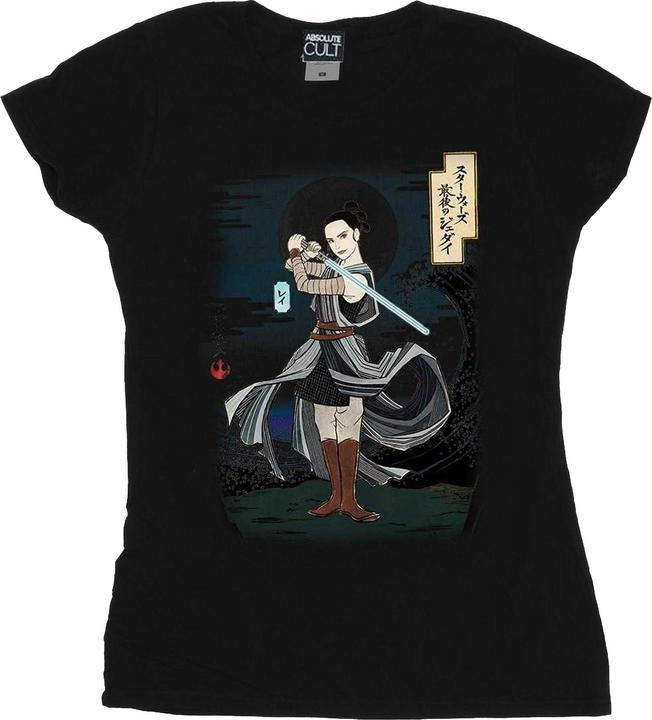 Image du produit Star Wars - T-shirt THE LAST JEDI JAPANESE REY - Femme (XL)