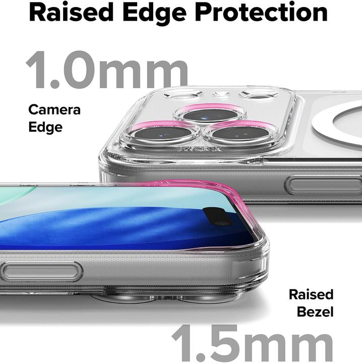 Image du produit Ringke Fusion Magnetic MagSafe Case für iPhone 17 Pro - Transparent (Apple iPhone 17 Pro)