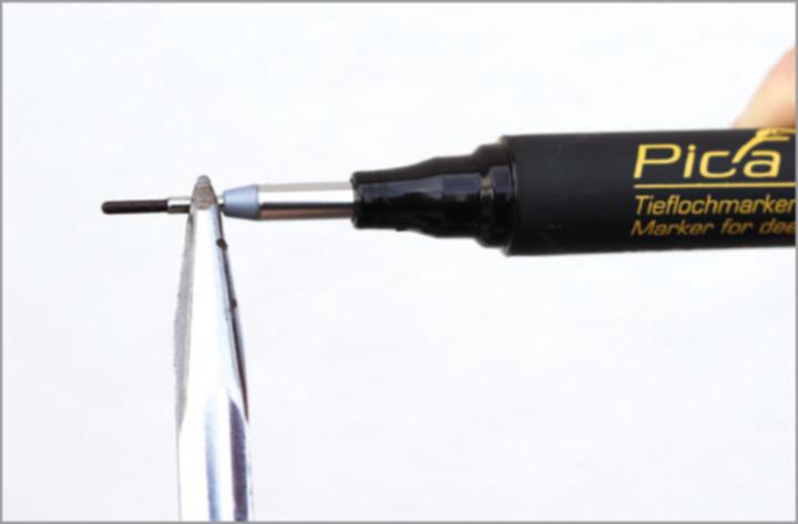 Immagine prodotto Pica Marcatore per fori profondi (Nero, 1.50 mm, 1 x)