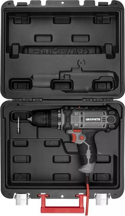 Image du produit Graphite 300 W vis de forage réseau, pince automatique 10 mm, coffret