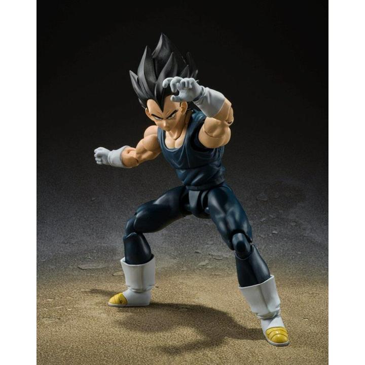 Actual product image Bandai Dragon Ball Super: Super Hero S.H. Figuarts Vegeta