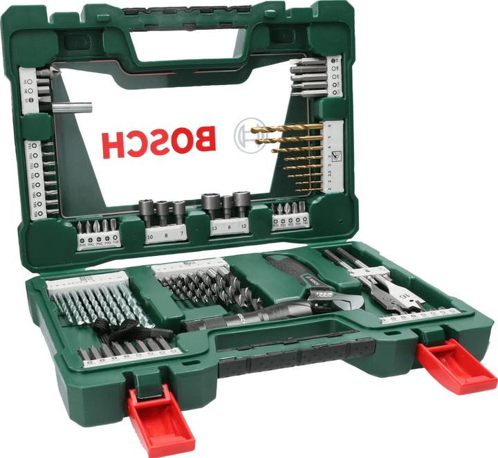 Bosch Zubehör V-Line TiN-Bohrer- und Bit-Set (10 mm, 12 mm, 13 mm, 2 - 6mm, 7 mm, 8 mm, 9 mm)