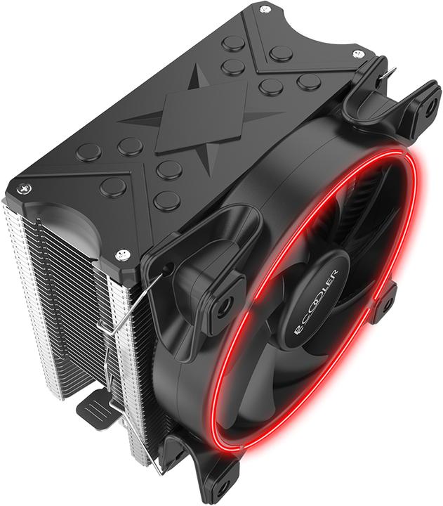 Pccooler GI-X5R Corona Rot (148 mm)