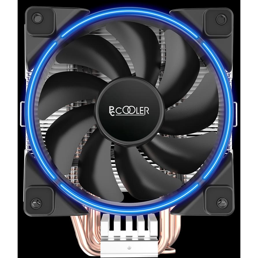Pccooler GI-X5B-V2 Corona Blau (148 mm), CPU Kühler, Blau