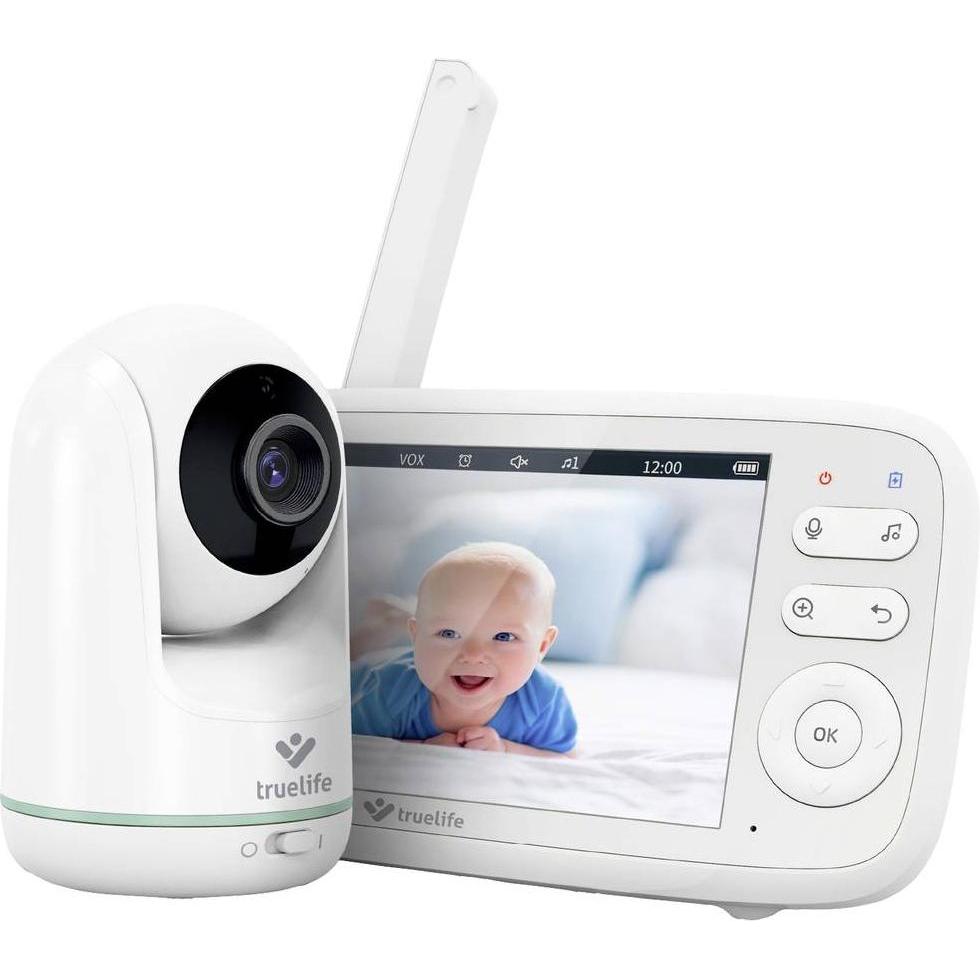 Truelife, Babyphone, NannyCam R5 elektronisches Babyphone (Babyphone mit Kamera, 300 m)