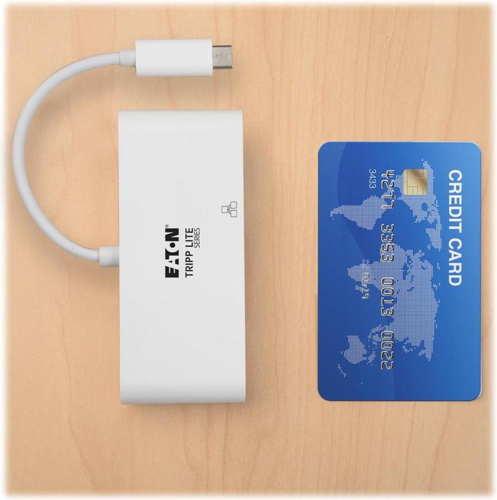 Actual product image Eaton Tripp Lite Series U444-06N-VGU-C - USB Type-C - VGA (D-Sub) - Male - Female - USB - 1920 x 10 (USB-C)