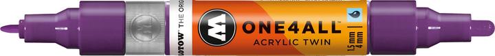 Produktbild Molotow Marqueur pour Maquettes - One4All Twin - Acrylique Groseille - 1,5/4mm - -042 - 14 cm (Johannisbeere, 4 mm, 1 x)