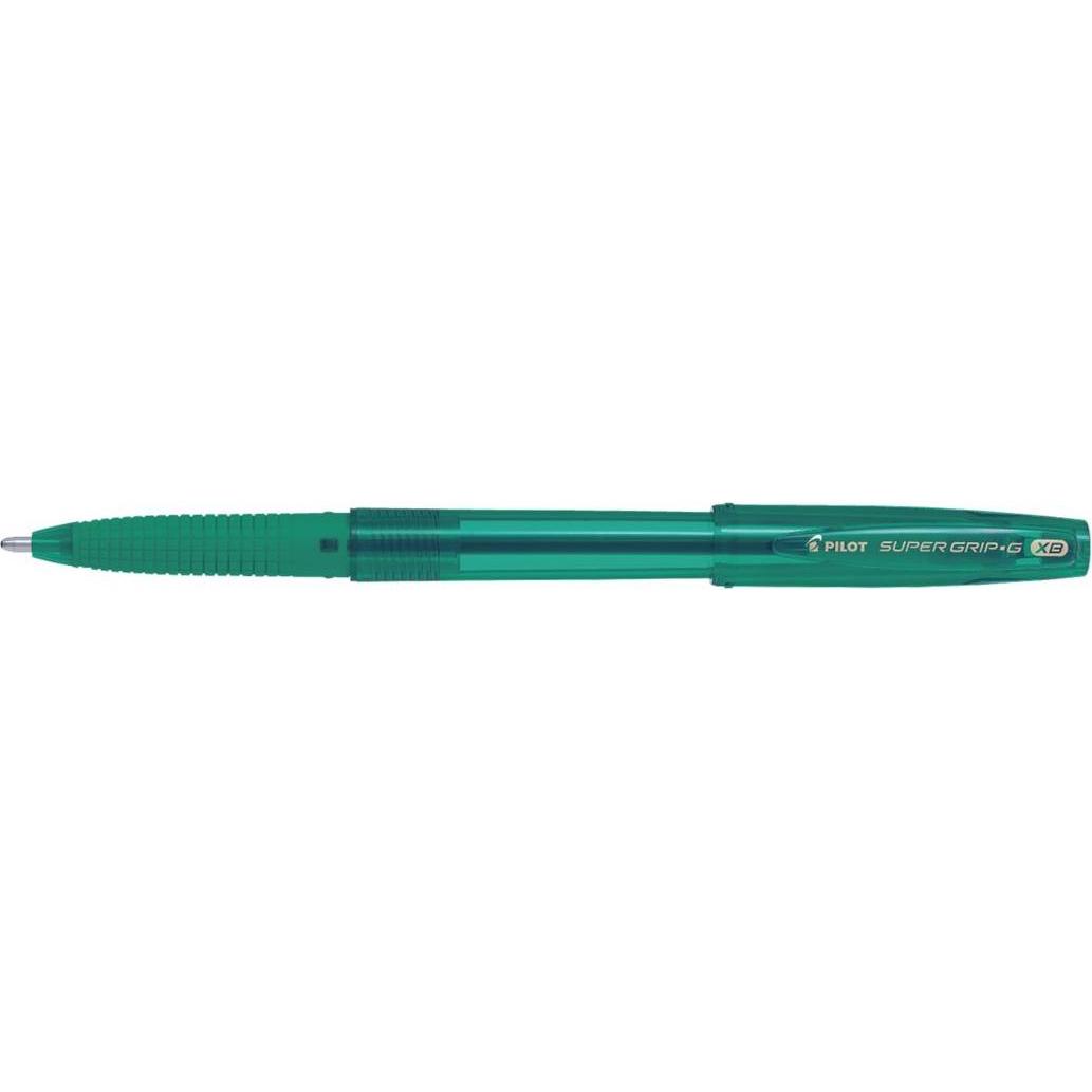 Pilot, Schreibstifte, Kugelschreiber SUPER GRIP G, grn (Grün, 1 x)