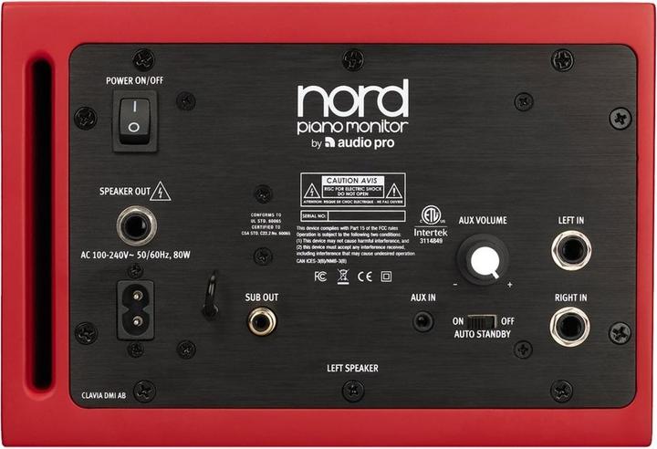 Immagine prodotto Nord Piano Monitor V2 (Attivo, Coppia, 2x 80 W)