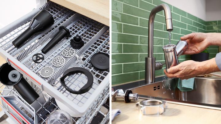 Actual product image Bosch Hausgeräte Series 4, Food mincer, MultiPower Series 4, 1900 W, Black, Black, MFWS450B