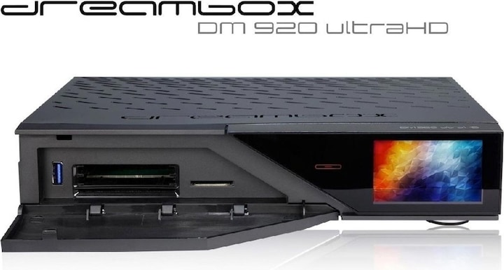 Produktbild Dreambox Dm 920 UHD (8 GB, 2x DVB-S2X, DVB-C/T2, Festplatte, CI-Schacht)