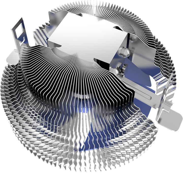 Produktbild Pccooler E90 75W TDP (57 mm)