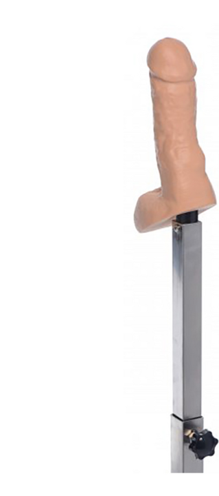 Actual product image Master Series Squat Anal Impaler with Spreader Bar and Cuffs