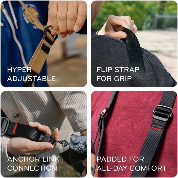 Image du produit Peak Design Slide Lite (Dragonne, Ceinture cervicale, Sangle d'épaule)