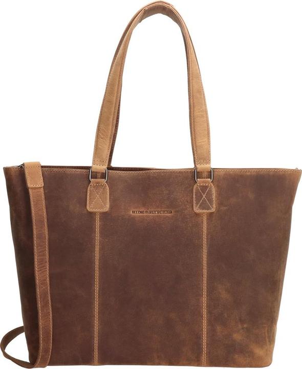 Produktbild HIDE & Stitches Idaho Handtasche - Brown - 100% Leder