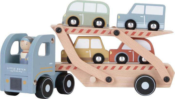 Little Dutch Wood car transporter