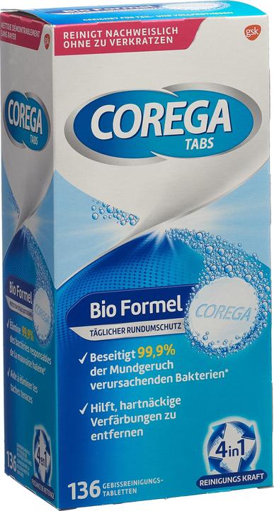 Immagine prodotto Corega Tabs mit Bio Formel (136 ml)