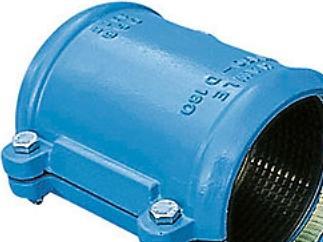 Immagine prodotto Hawle Giunto di riparazione 75mm - 9240. resistenza alla trazione. per tubi in PVC e PE. Viti A4.