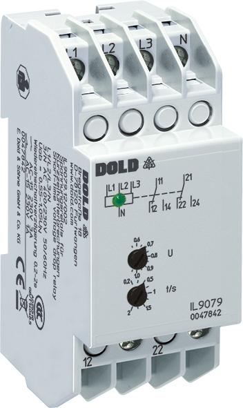Produktbild Dold Unterspannungsrelais 3AC230-400V,55-1,05 IL9079.12/00