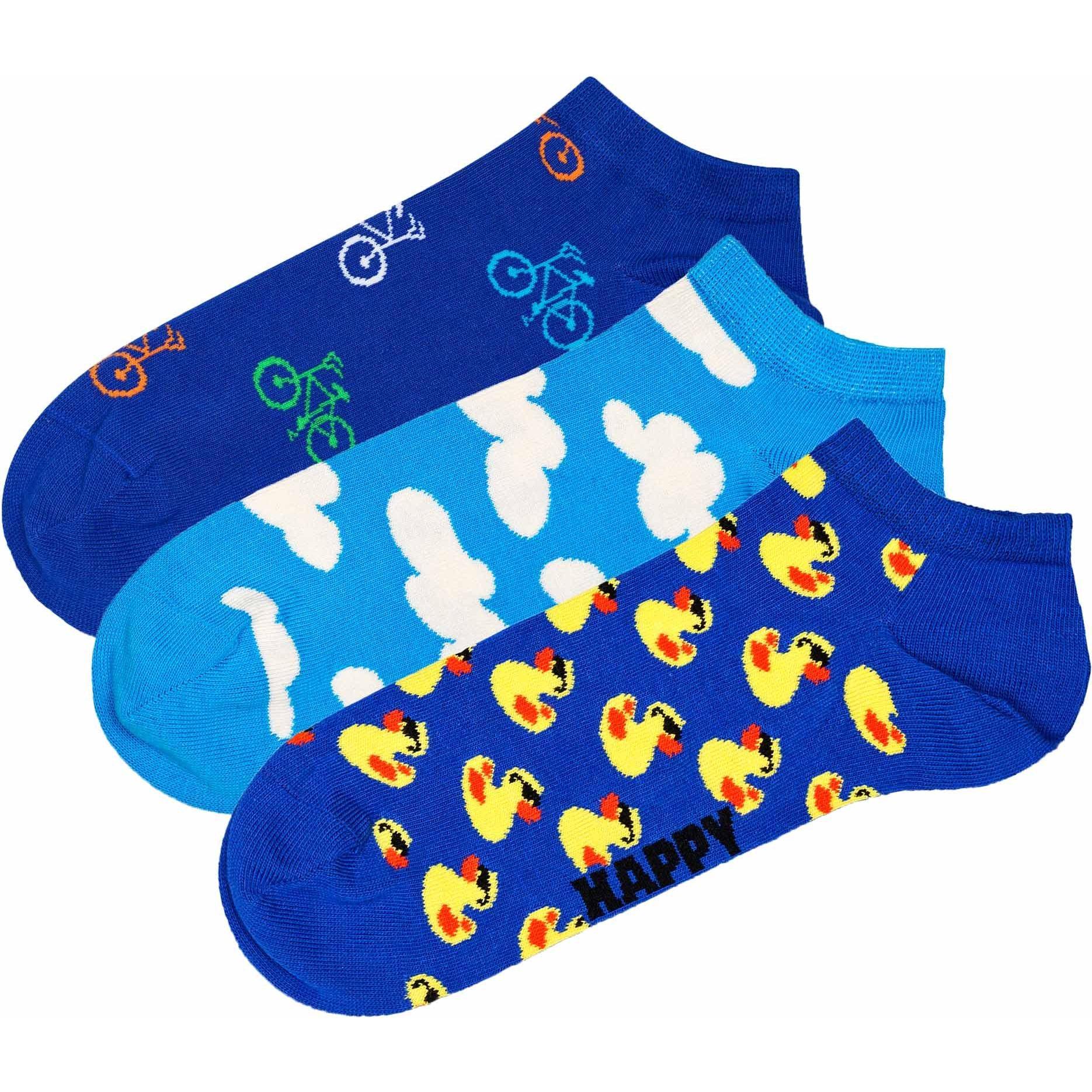 Happy Socks, Herren, Socken, Socken Casual, Mehrfarbig, (3er Pack, 36 - 40)