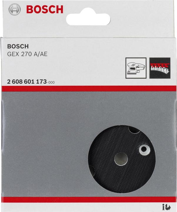 Produktbild Bosch Professional Zubehör Schleifteller mittelhart, 125 mm, für GEX 270 A,GEX 270 AE (Mittel)