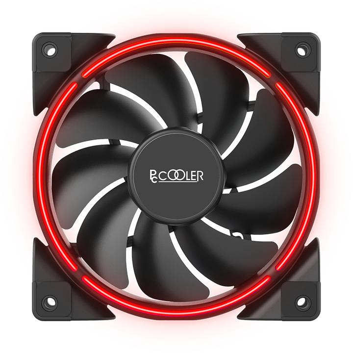 Actual product image Pccooler GI-H58UB Corona Red (152 mm)