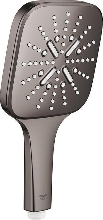 Grohe HB RAINSHOWER SMARTACTIVE 130 CUBE hard graphite (3 Strahlarten)