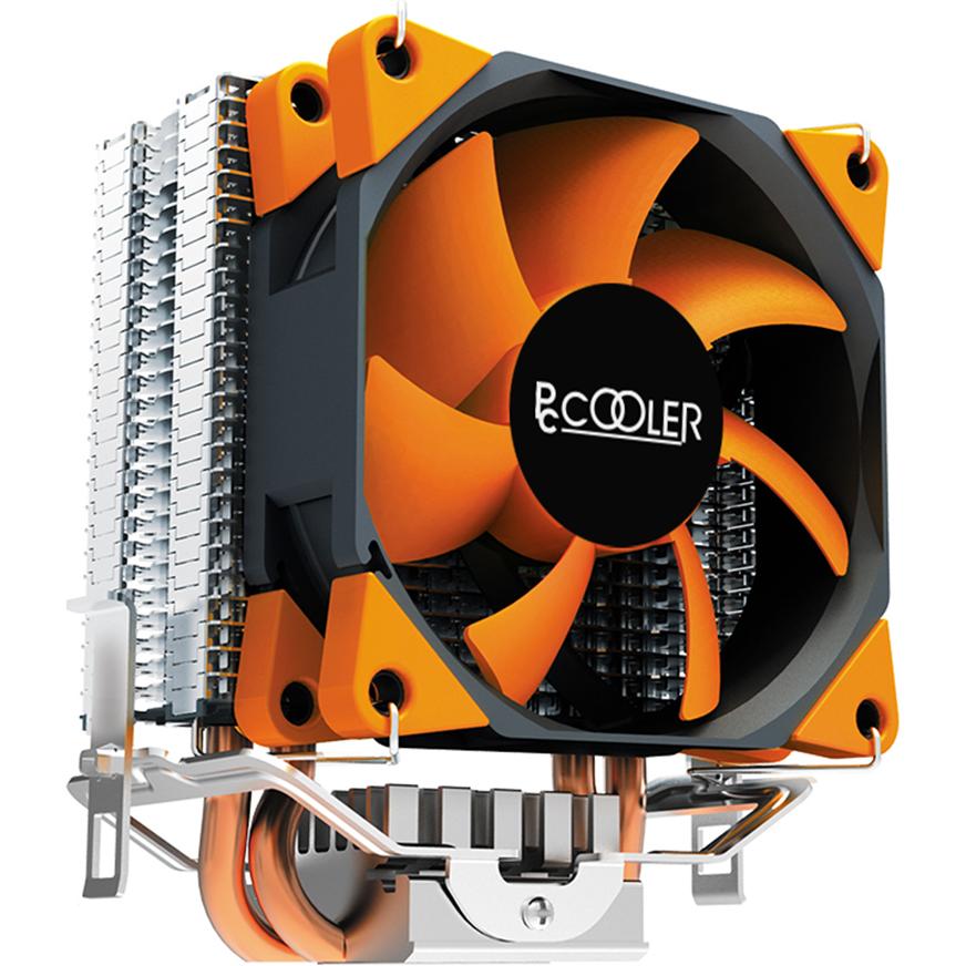 Pccooler S88 98W TDP (113 mm), CPU Kühler, Orange