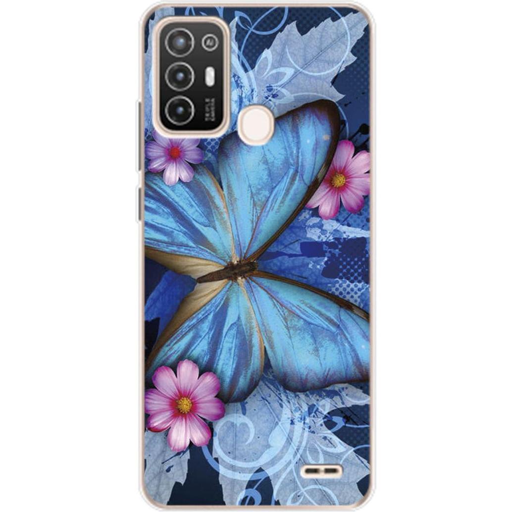 König Design Hülle Handy Schutz für ZTE Blade A52 Case Cover Tasche Bumper Etuis Backcover (ZTE Blade A52), Smartphone H...