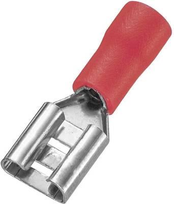 Tru Components 8436780 Flachsteckhülsen-Sortiment Steckbreite 6.30 mm Steckdicke 0.80 180°