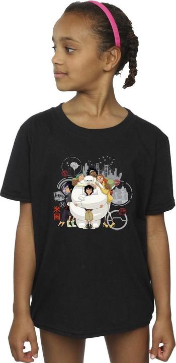 Produktbild Disney Big Hero 6 Baymax Group Hug TShirt Mädchen (128)