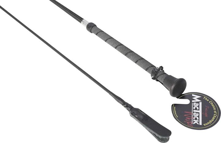 Actual product image Mac Tack Mactrack Dressur Gerte Mit Gedrehten Gummigriff