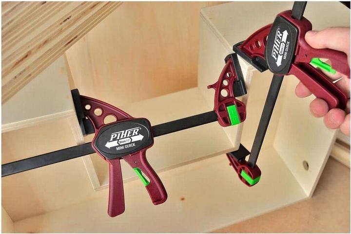 Produktbild Piher Schnellbefestigungsklemme Mini Quick 5,5x30cm, max. 75 kg (300 mm)