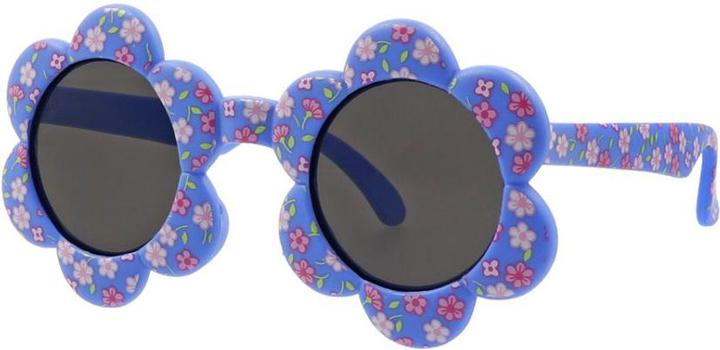 Produktbild BB Klostermannn Kindersonnenbrille Flex Blume blau