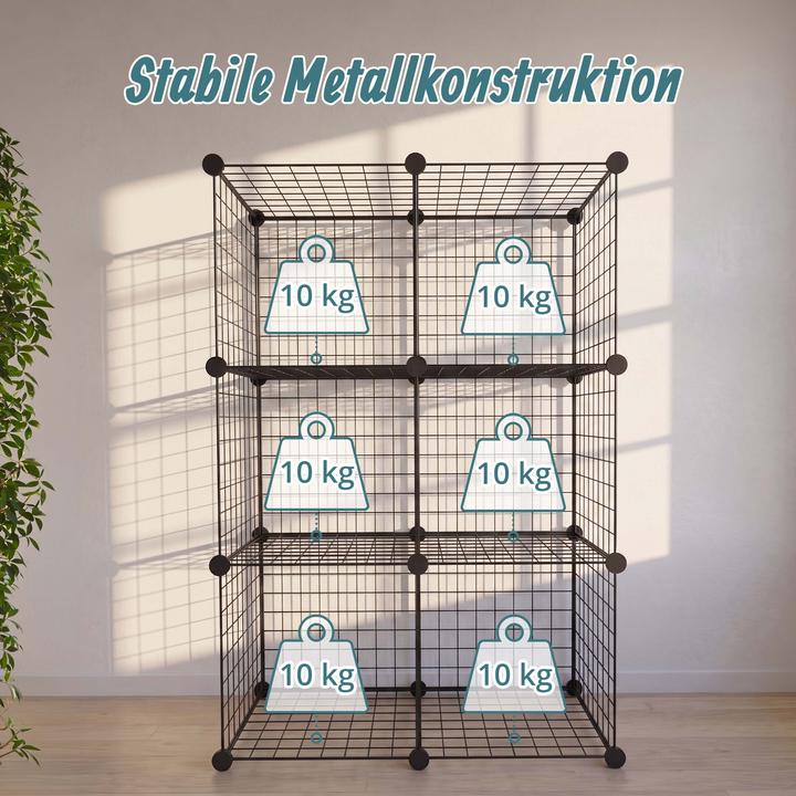 Image du produit Relaxdays étagère modulable (75 x 37 x 110 cm)