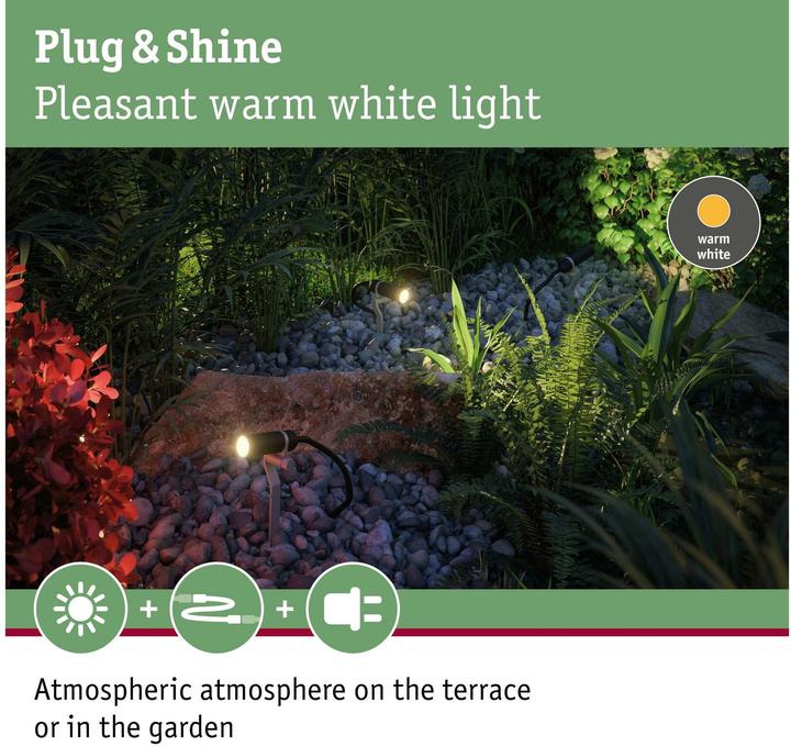 Produktbild Paulmann Outdoor Plug & Shine Plantini Spot (200 lm, IP65)