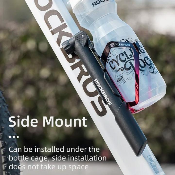 Actual product image Rockbros 42520001001 bicycle pump - black